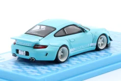 Porsche 911 (997) RWB Rauh-Welt Lomianki hellblau 1:64 Tarmac Works