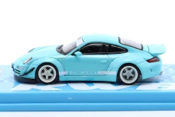 Porsche 911 (997) RWB Rauh-Welt Lomianki hellblau 1:64 Tarmac Works