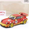 Porsche 911 (964) RWB Rauh-Welt Maty's Idlers 2016 rot / gelb 1:18 Solido