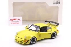 Porsche 911 (964) RWB Rauh-Welt Natalie 2023 gelb 1:18 Solido
