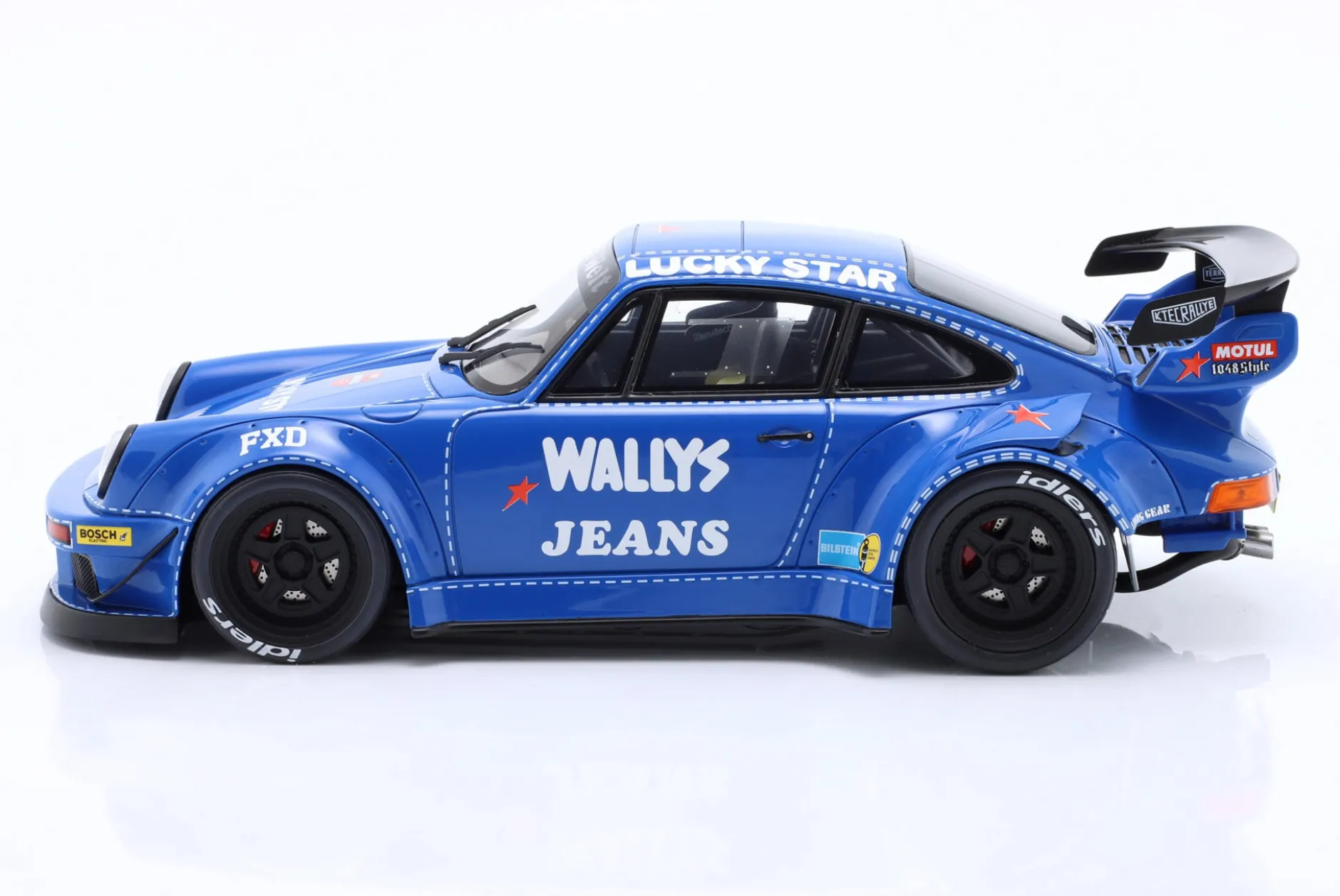 Porsche 911 (964) RWB Rauh-Welt Osho blau 1:18 GT-Spirit