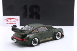 Porsche 911 (964) RWB Rauh-Welt Penthouse 2025 khaki grün 1:18 GT-Spirit