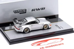 Porsche 911 (964) RWB Rauh-Welt silber metallic 1:64 Tarmac Works