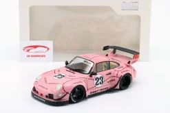 Porsche 911 (993) RWB Rauh-Welt Sopranos Pink Pig 2020 rosa 1:18 Solido
