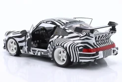 Porsche 911 (964) RWB Rauh-Welt THE ZEBRA 2022 weiß / schwarz 1:18 Solido