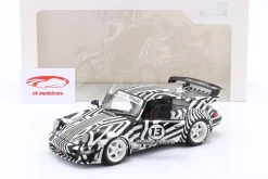 Porsche 911 (964) RWB Rauh-Welt THE ZEBRA 2022 weiß / schwarz 1:18 Solido