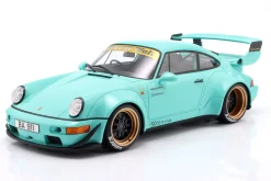 Porsche 911 RWB Rauh-Welt 2020 Tiffany blau 1:12 GT-Spirit
