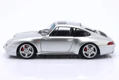 Porsche 911 (993) 4S Baujahr 1996 polarsilber 1:18 Solido