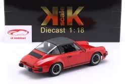 Porsche 911 SC Targa Baujahr 1983 rot 1:18 KK-Scale