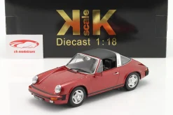 Porsche 911 SC Targa Baujahr 1978 rot metallic 1:18 KK-Scale