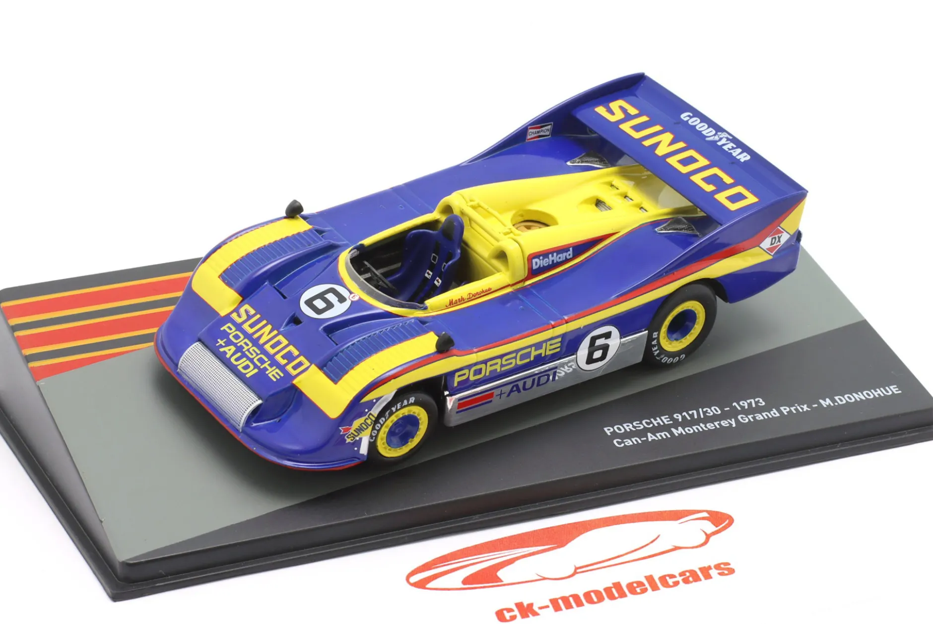 Porsche 917/30 #6 Sieger Can-Am Laguna Seca 1973 Mark Donohue 1:43 Altaya
