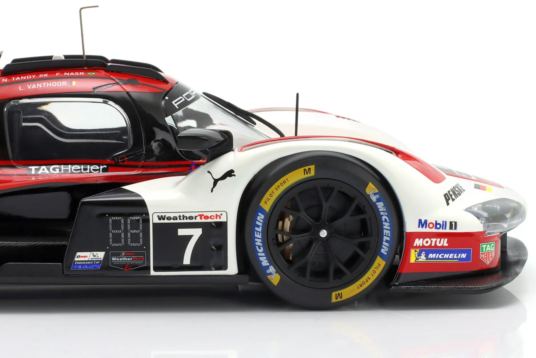 Porsche 963 #7 Sieger 12h Sebring 2025 Porsche Penske Motorsport 1:18 Ixo