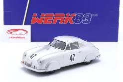 Porsche 356 SL #47 24h LeMans 1951 Sauerwein, Brunet 1:18 WERK83