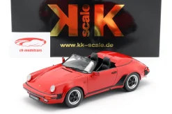 Porsche 911 Speedster Baujahr 1989 rot 1:18 KK-Scale