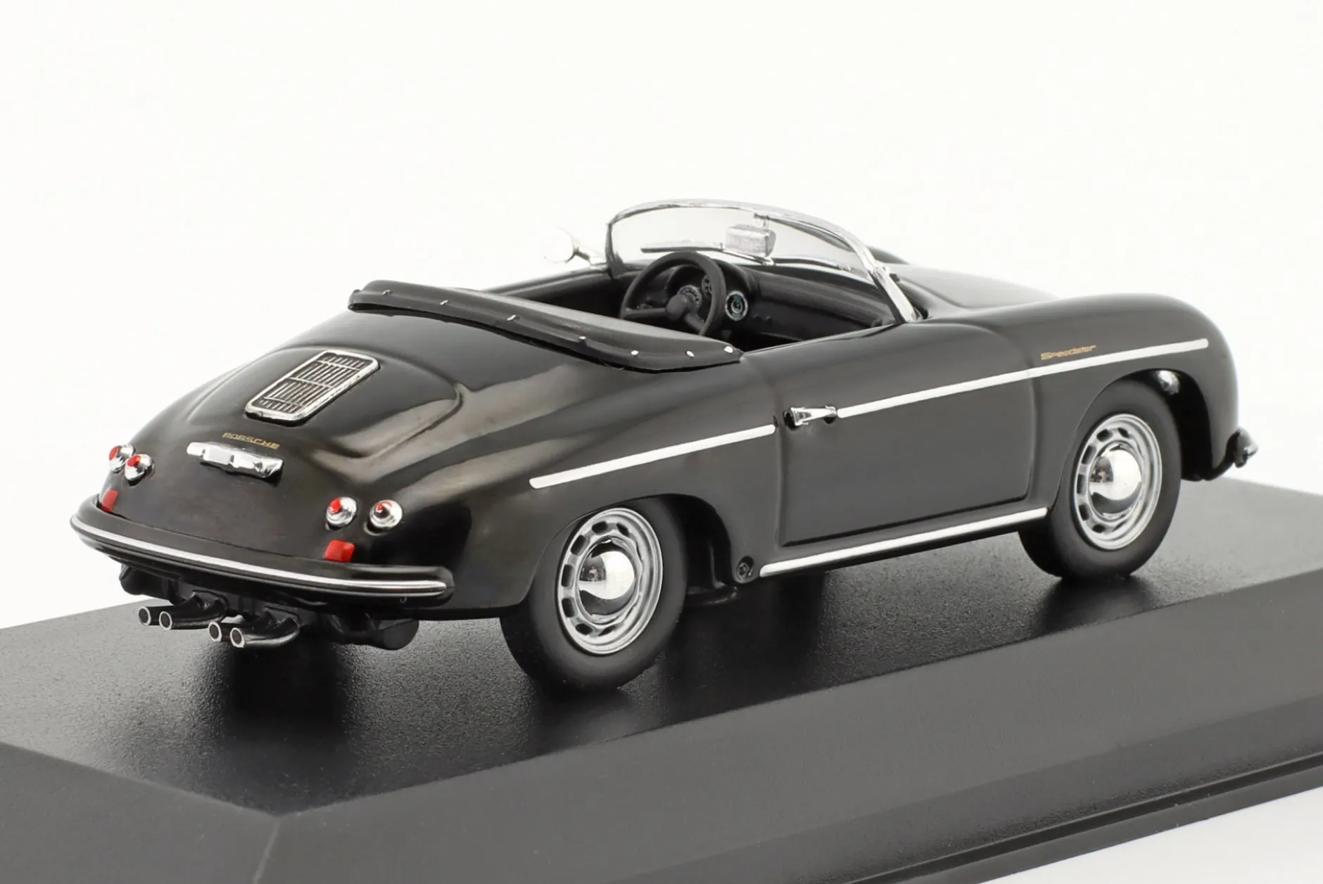 Porsche 356 Speedster Baujahr 1956 schwarz 1:43 Minichamps