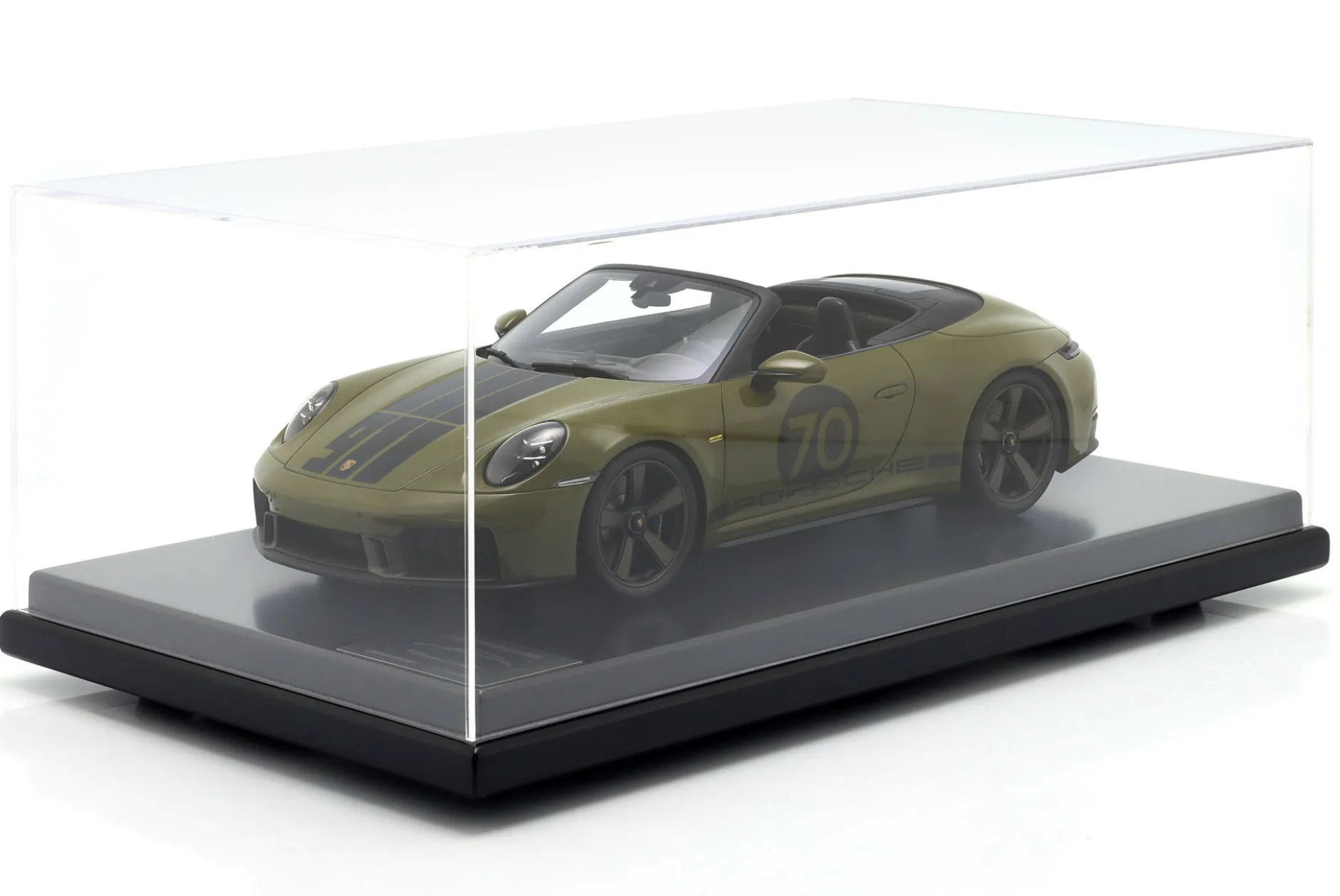 Porsche 911 (992.2) Spirit 70 Baujahr 2025 olive neo 1:12 Spark