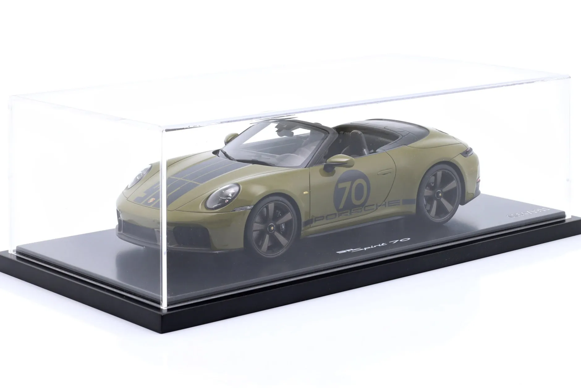 Porsche 911 (992.2) Spirit 70 Baujahr 2025 olive neo 1:18 Spark