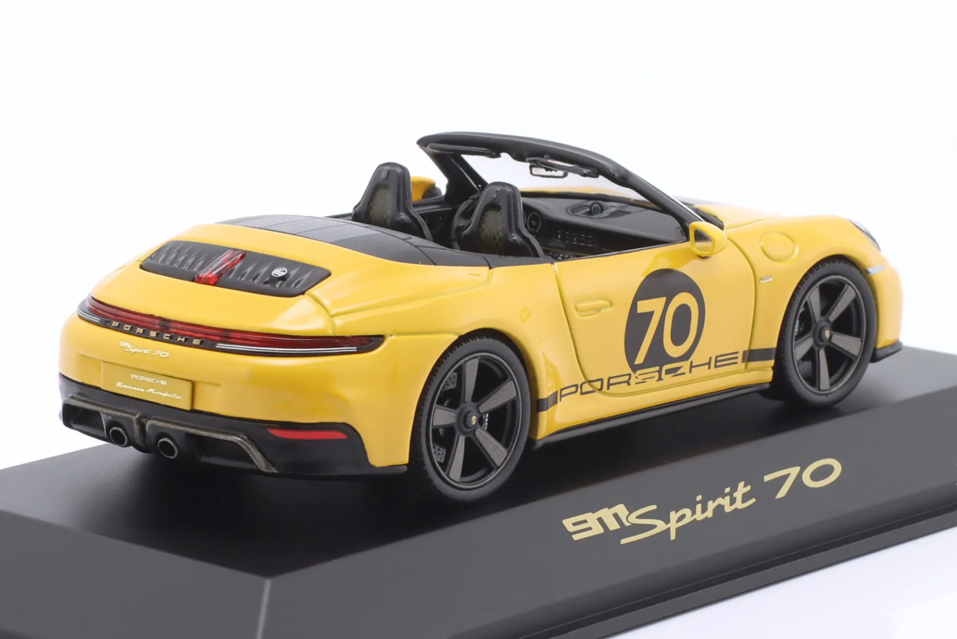 Porsche 911 Spirit 70 (992.2) Baujahr 2025 speedgelb 1:43 Spark