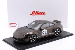 Porsche 911 (992) Sport Classic Coupe Heritage Design Package 2023 macadamiametallic 1:12 Schuco