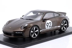 Porsche 911 (992) Sport Classic Coupe Heritage Design Package 2023 macadamiametallic 1:12 Schuco