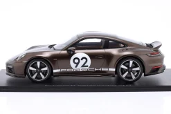 Porsche 911 (992) Sport Classic Coupe Heritage Design Package 2023 macadamiametallic 1:12 Schuco