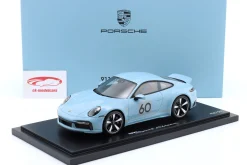 Porsche 911 (992) Sport Classic 2022 meissenblau 1:18 Spark