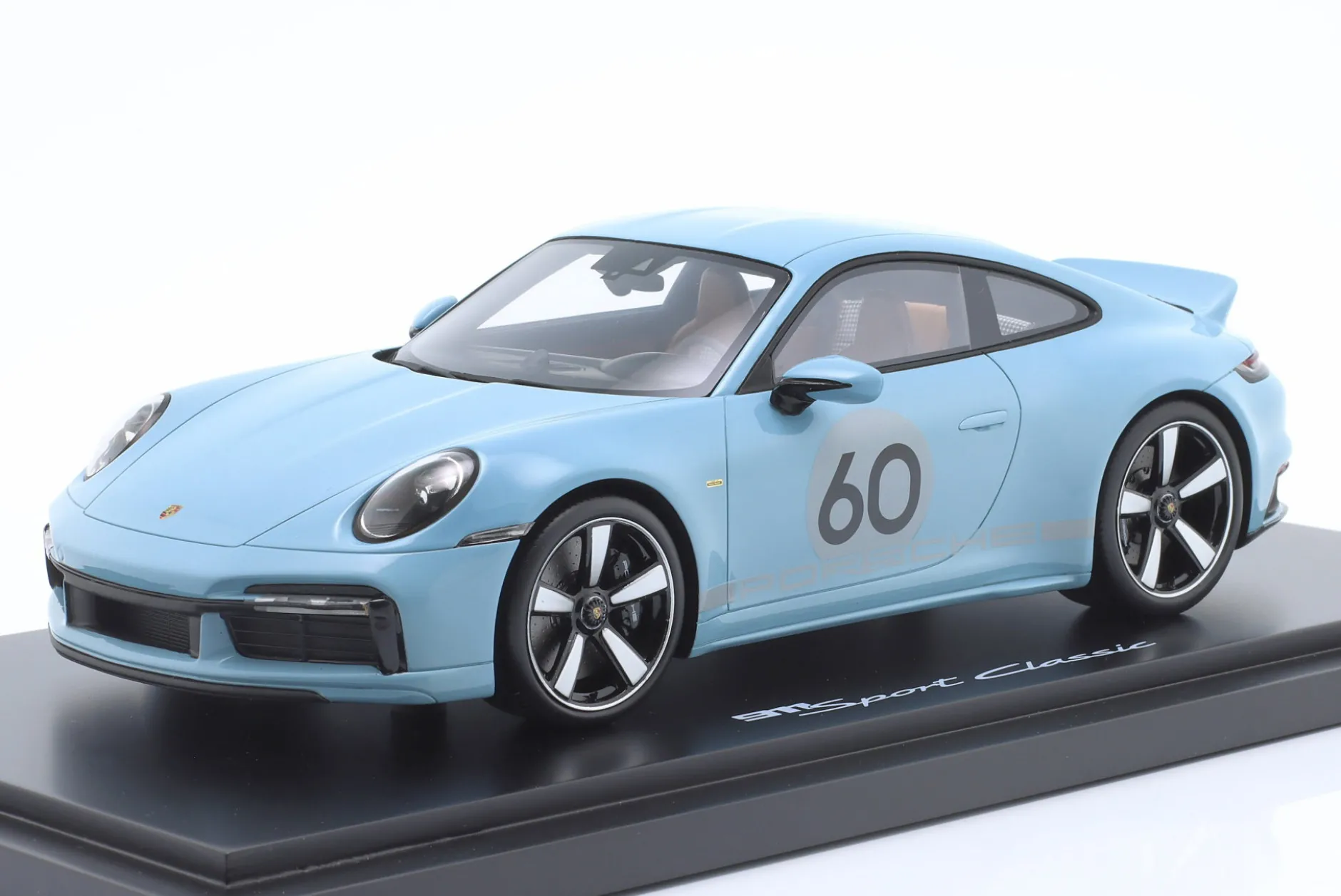 Porsche 911 (992) Sport Classic 2022 meissenblau 1:18 Spark