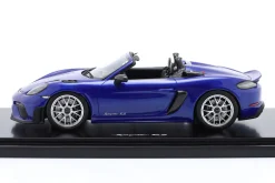Porsche 718 (982) Spyder RS Baujahr 2024 San Marino blau 1:18 Spark
