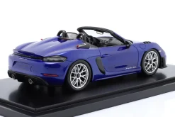 Porsche 718 (982) Spyder RS Baujahr 2024 San Marino blau 1:18 Spark