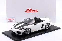 Porsche 718 Spyder RS Baujahr 2023 weiß 1:12 Schuco