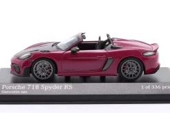 Porsche 718 Spyder RS Weissach-Paket 2023 sternrubin 1:43 Minichamps