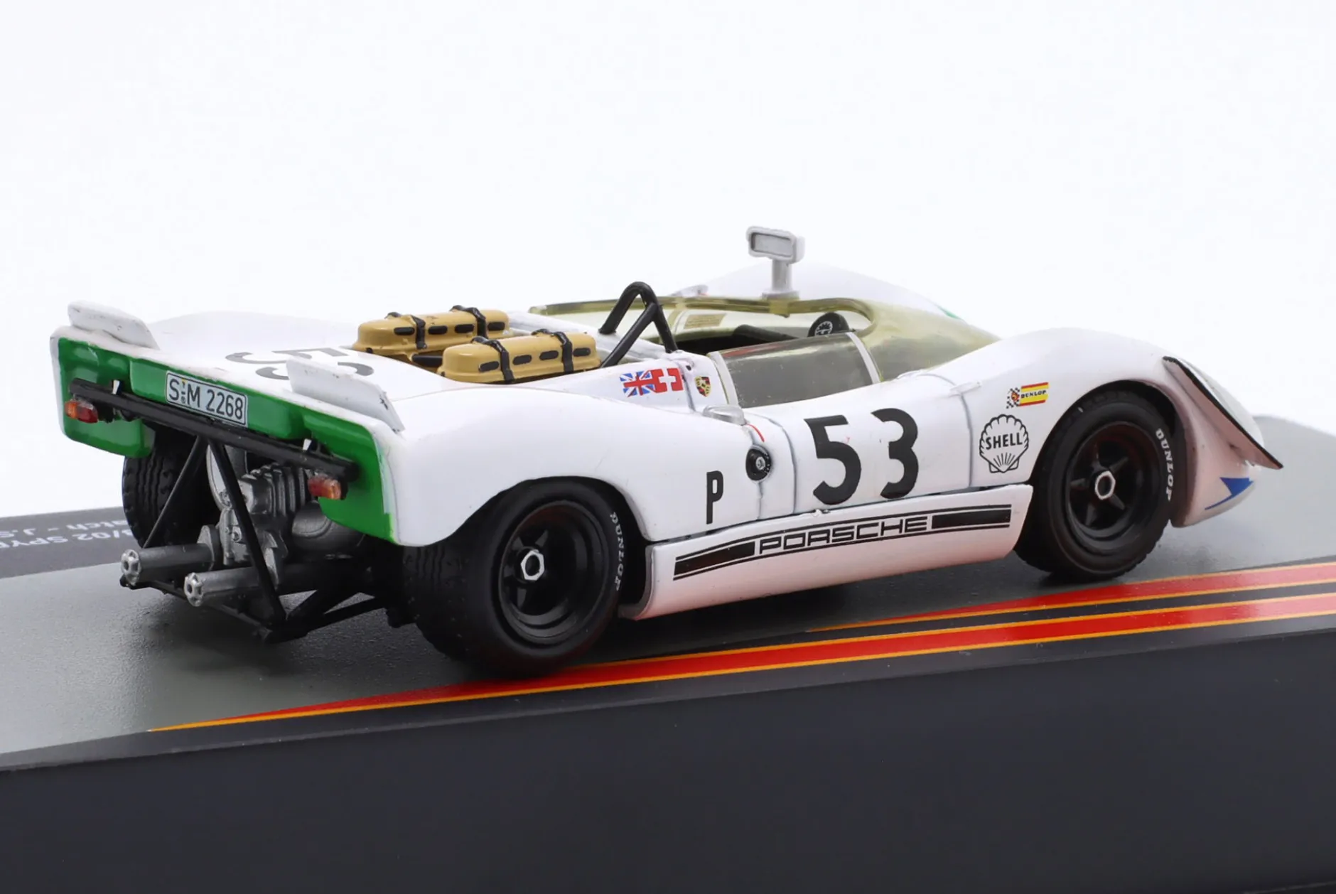 Porsche 908/2 Spyder #53 Sieger 6h Brands Hatch 1969 Siffert, Redman 1:43 Altaya