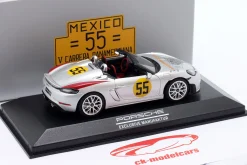 Porsche 718 (982) Spyder #55 Tribute Carrera Panamericana 1954 1:43 Minichamps