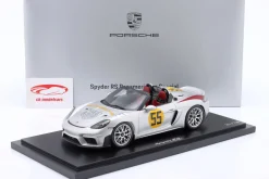 Porsche 718 (982) Spyder #55 Tribute Carrera Panamericana 1954 1:18 Spark