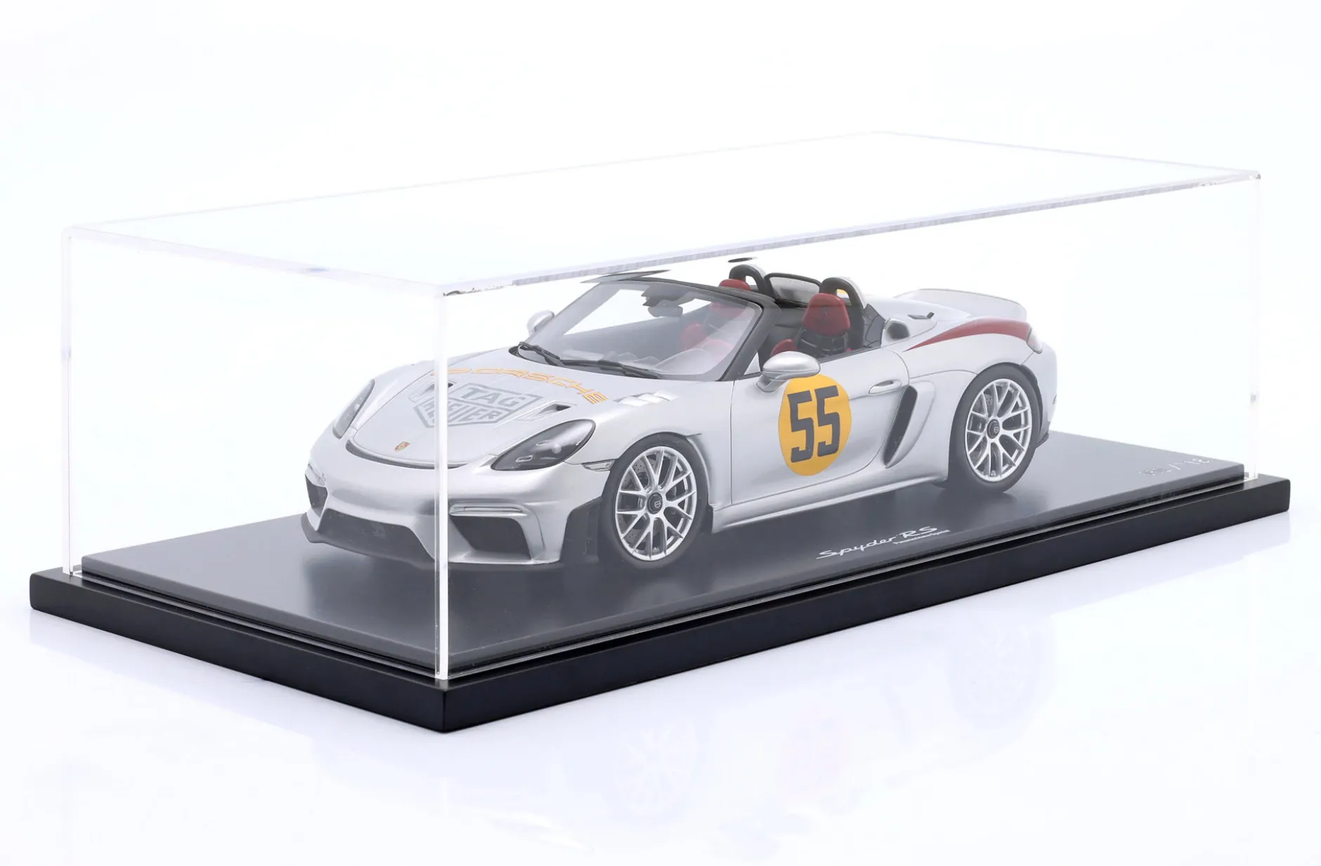 Porsche 718 (982) Spyder #55 Tribute Carrera Panamericana 1954 1:18 Spark