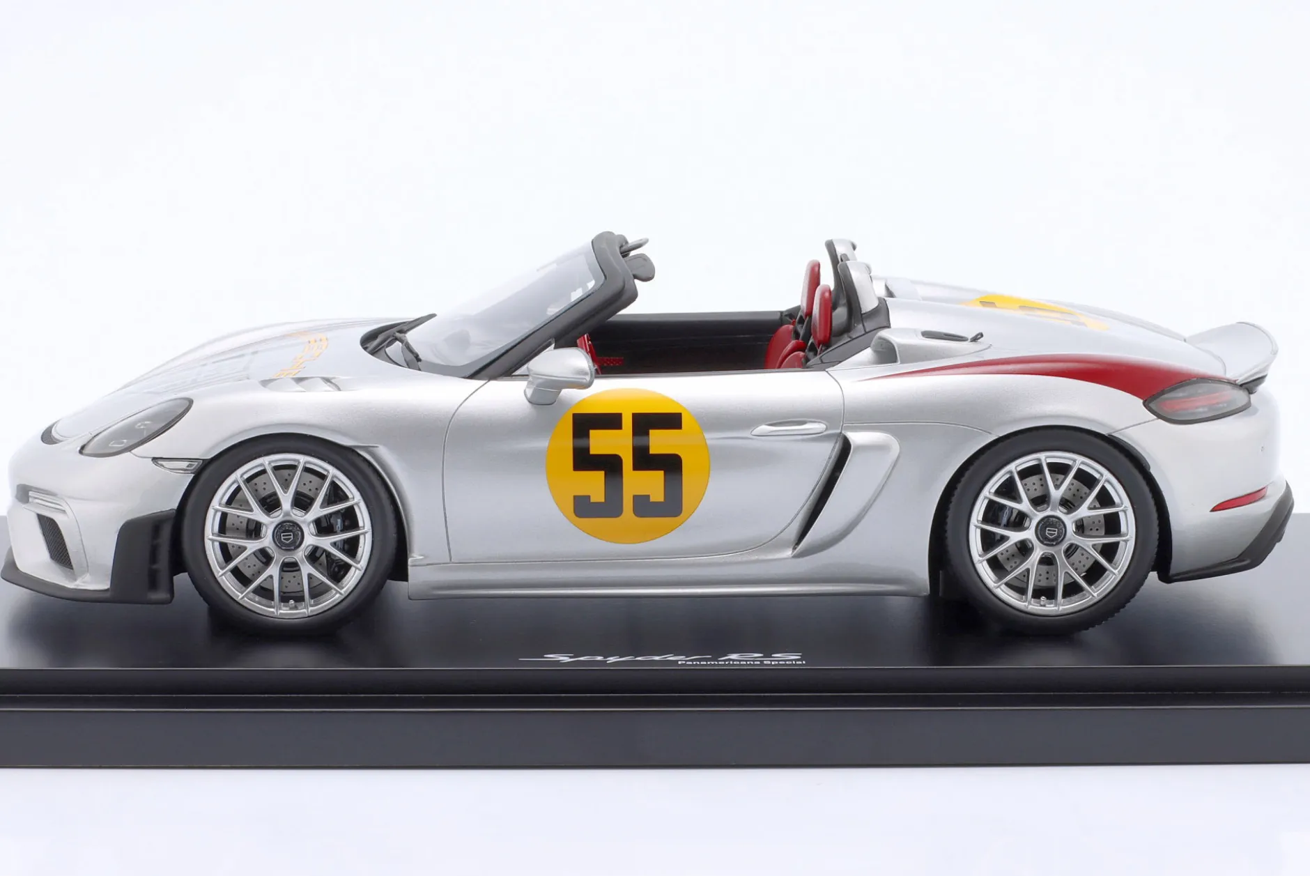 Porsche 718 (982) Spyder #55 Tribute Carrera Panamericana 1954 1:18 Spark