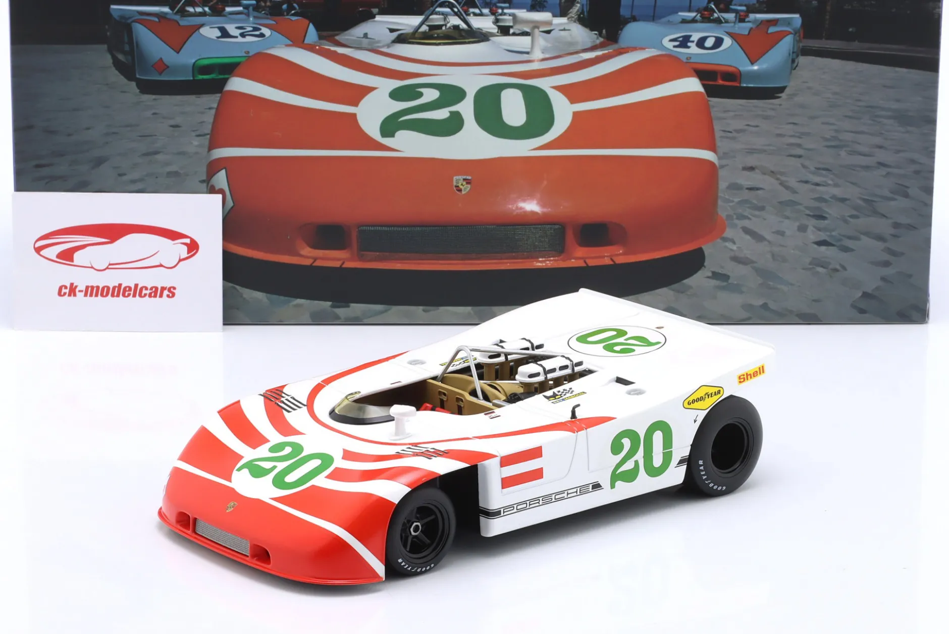 Porsche 908/03 #20 Targa Florio 1970 Elford, Herrmann 1:18 WERK83