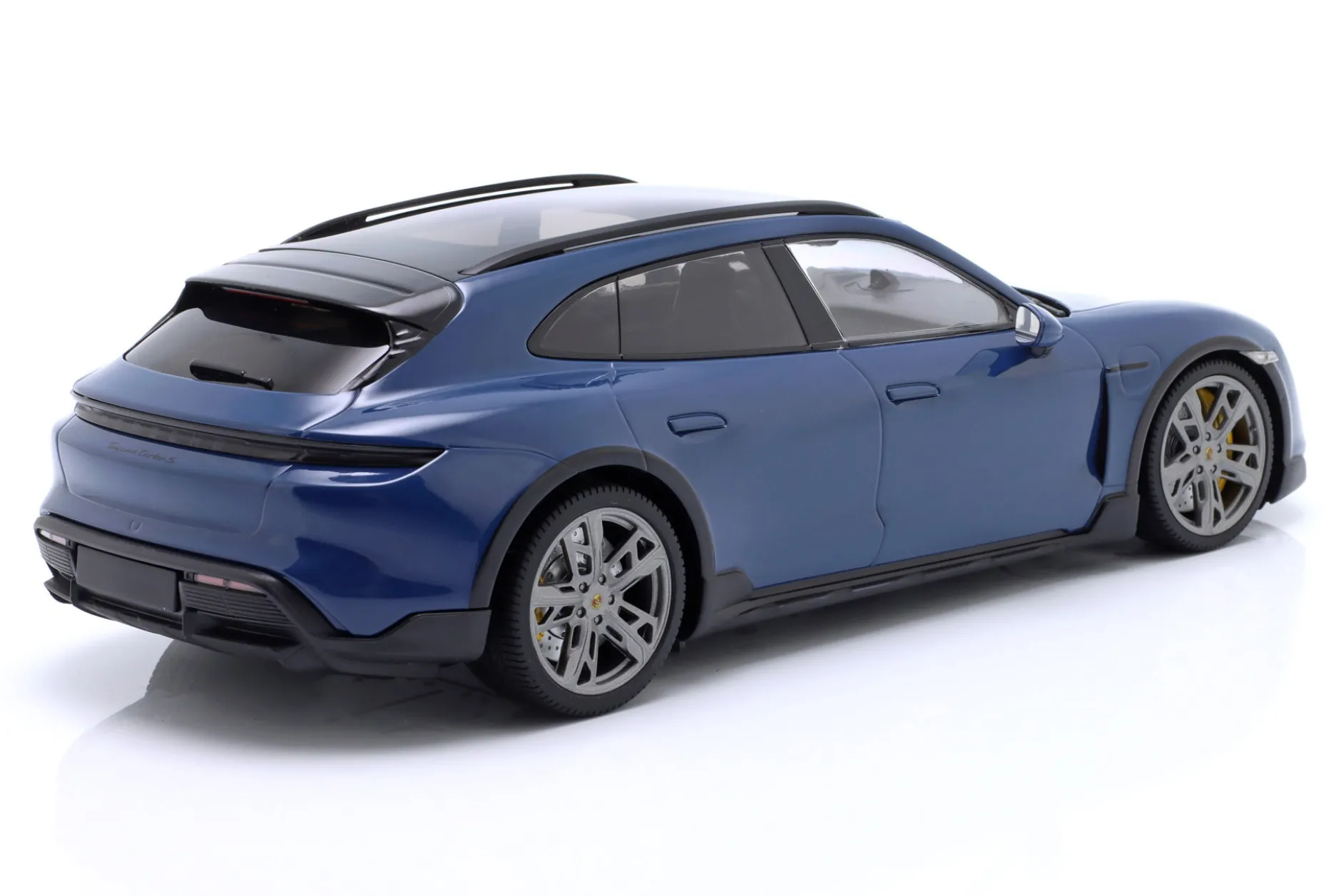 Porsche Taycan Cross Turismo Turbo S 2021 neptunblau 1:18 Minichamps