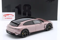Porsche Taycan Turbo S Cross Turismo 2022 pink 1:18 GT-Spirit