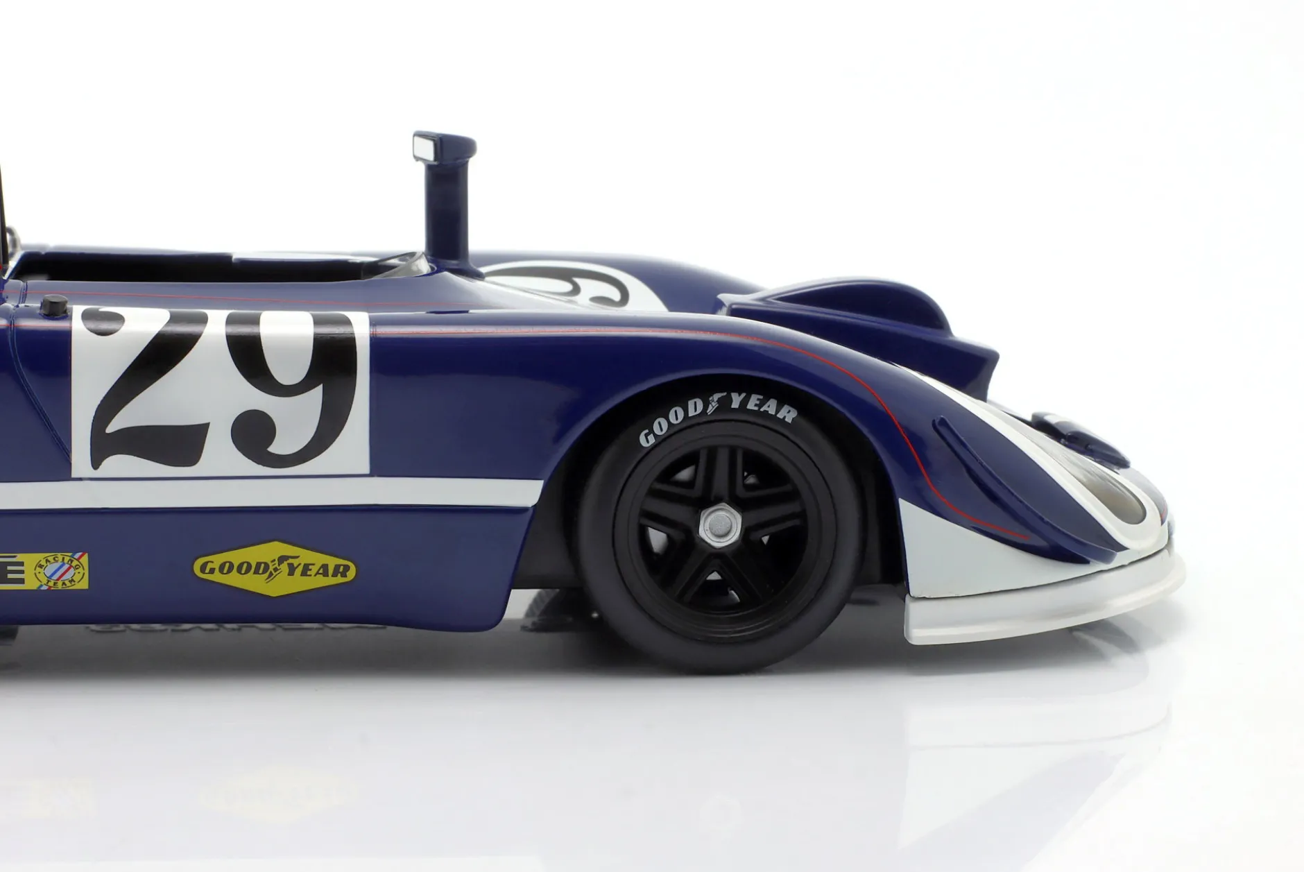 Porsche 908/02 #29 9th 24h LeMans 1970 Linge, Williams Camera Car 1:18 WERK83