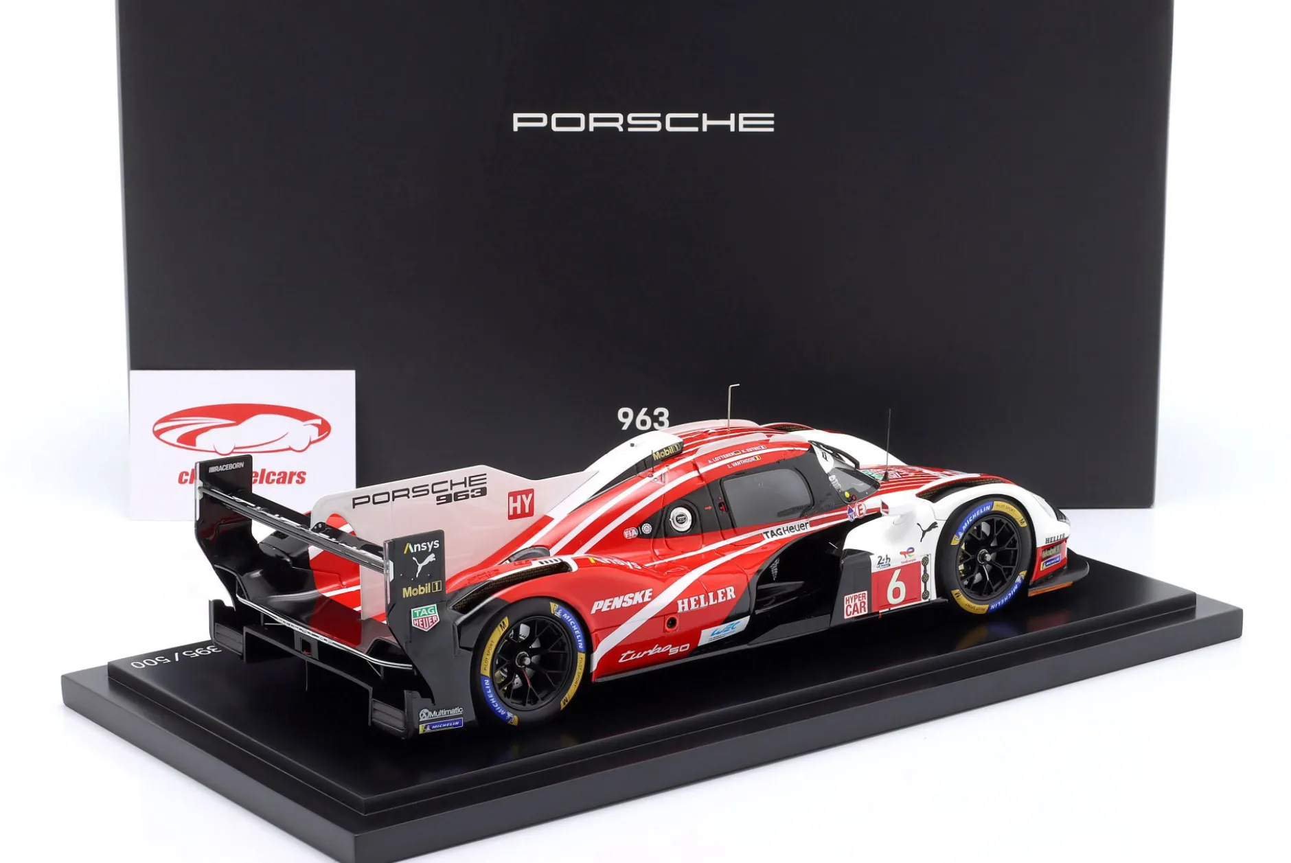 Porsche 963 #6 4th 24h LeMans 2024 Penske Motorsport 1:18 Spark