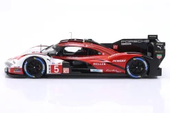 Porsche 963 #5 6th 24h LeMans 2024 Porsche Penske Motorsport 1:18 Ixo
