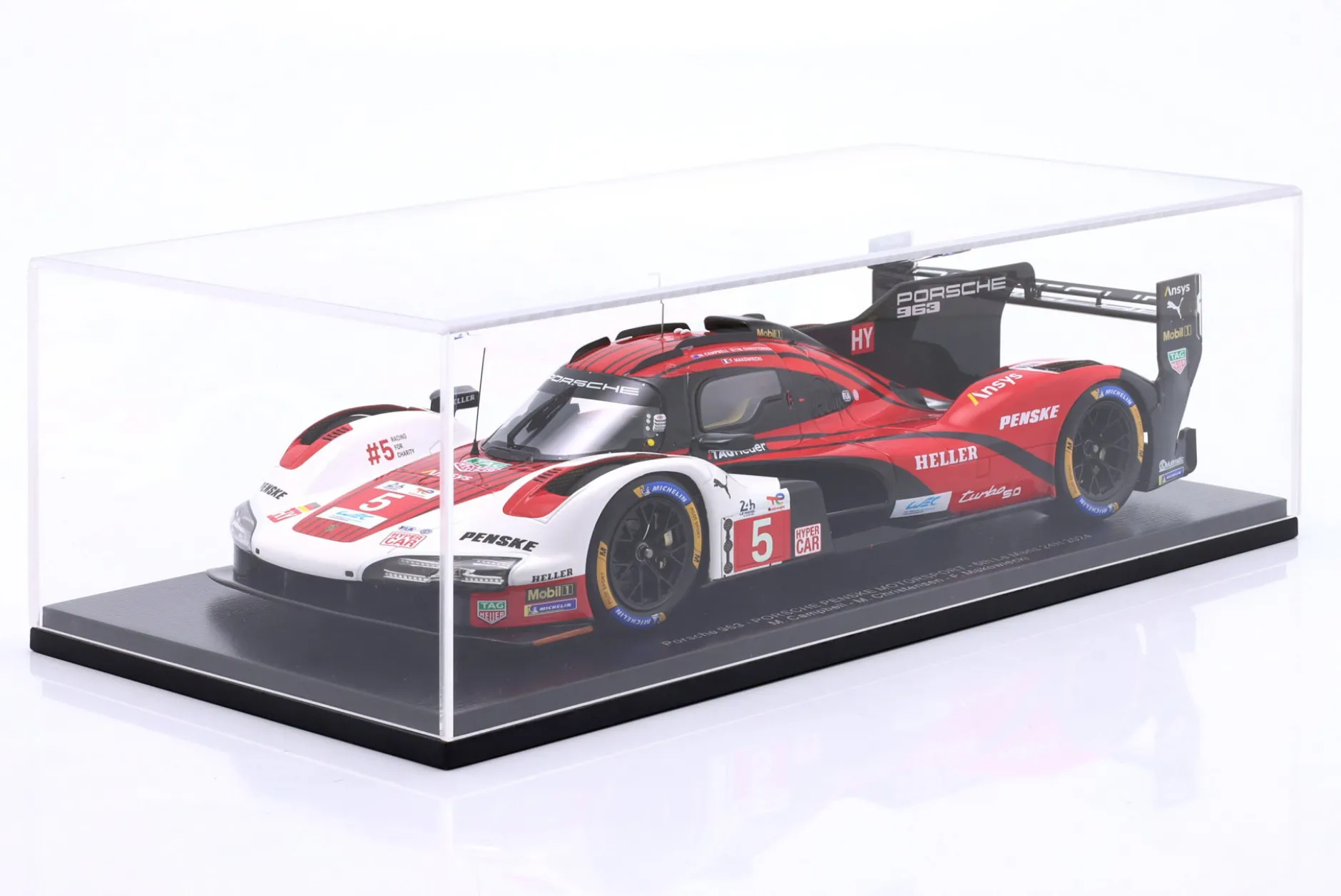 Porsche 963 #5 6th 24h LeMans 2024 Porsche Penske Motorsport 1:18 Spark