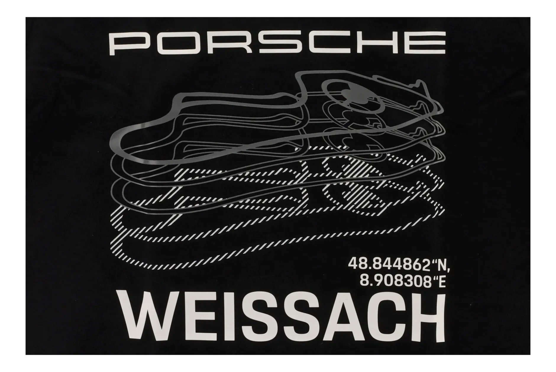 Porsche T-Shirt Weissach schwarz
