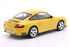 Porsche 911 (996) Turbo Baujahr 2000 gelb 1:18 KK-Scale