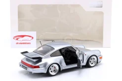 Porsche 911 (964) Turbo 3.6 Baujahr 1990 polarsilber 1:18 Solido
