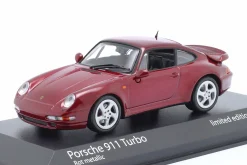 Porsche 911 (993) Turbo Baujahr 1995 rot metallic 1:43 Minichamps