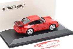 Porsche 911 (964) Turbo Baujahr 1990 rot 1:43 Minichamps