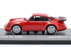 Porsche 911 (964) Turbo Baujahr 1990 rot 1:43 Minichamps