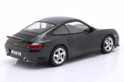 Porsche 911 (996) Turbo Baujahr 2000 schwarz metallic 1:18 KK-Scale